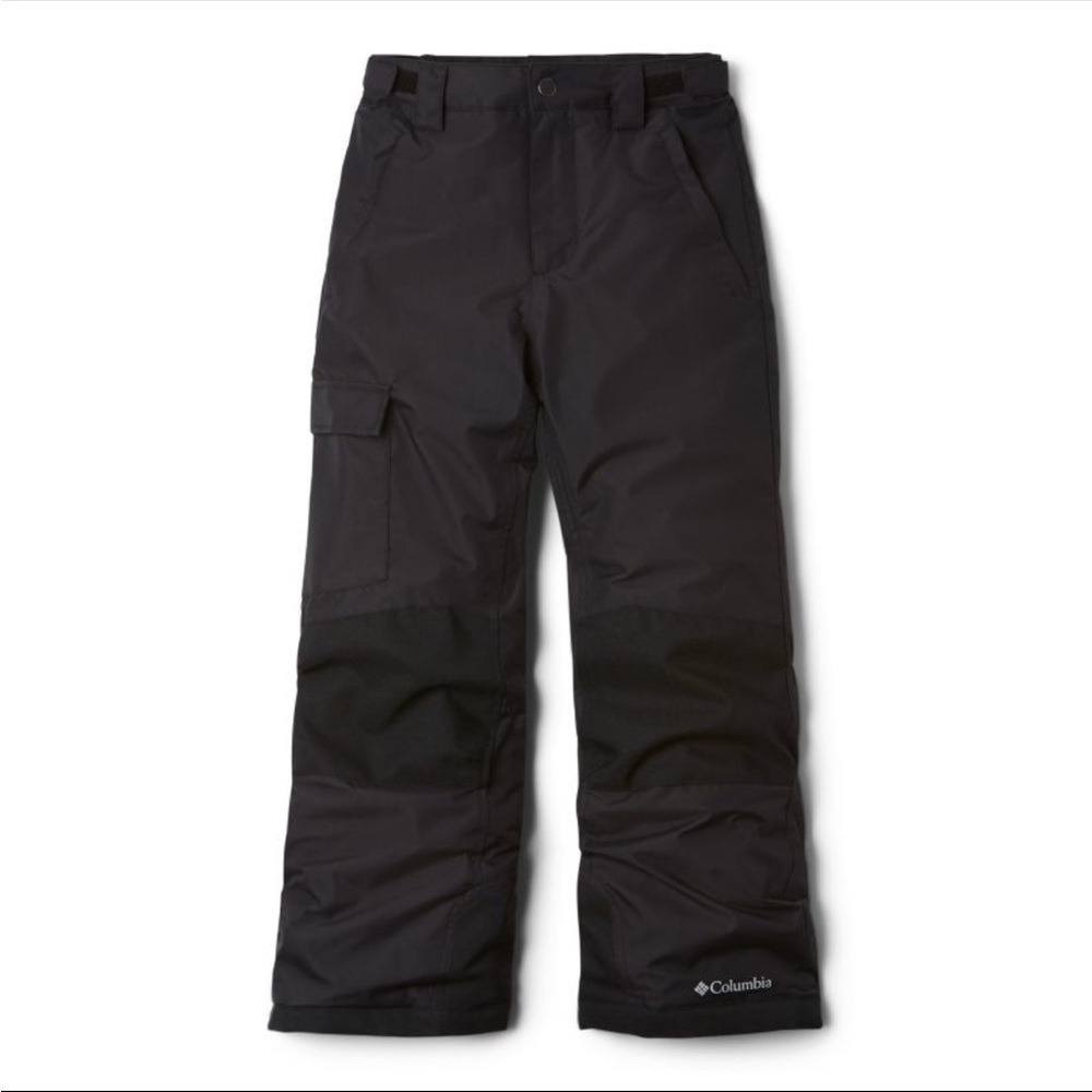 Columbia Kids Black Snow Ski Winter Pants size S/8 Omni tech